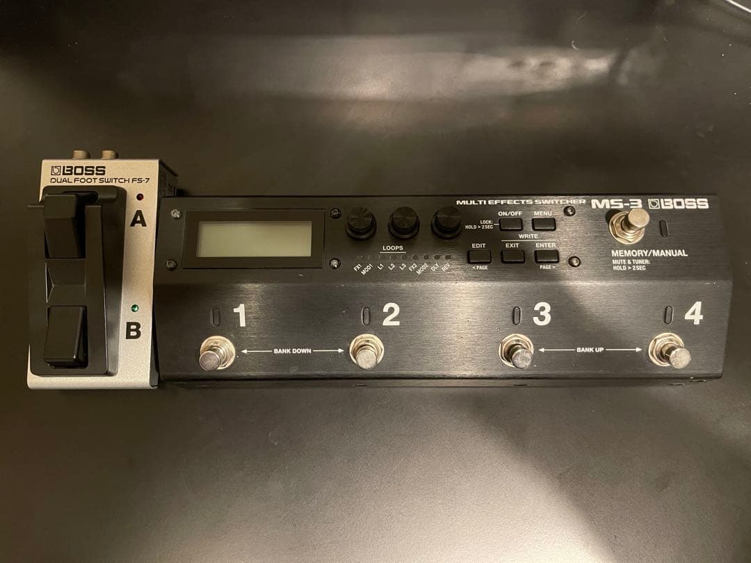 ギター BOSS MS-3 FS-7