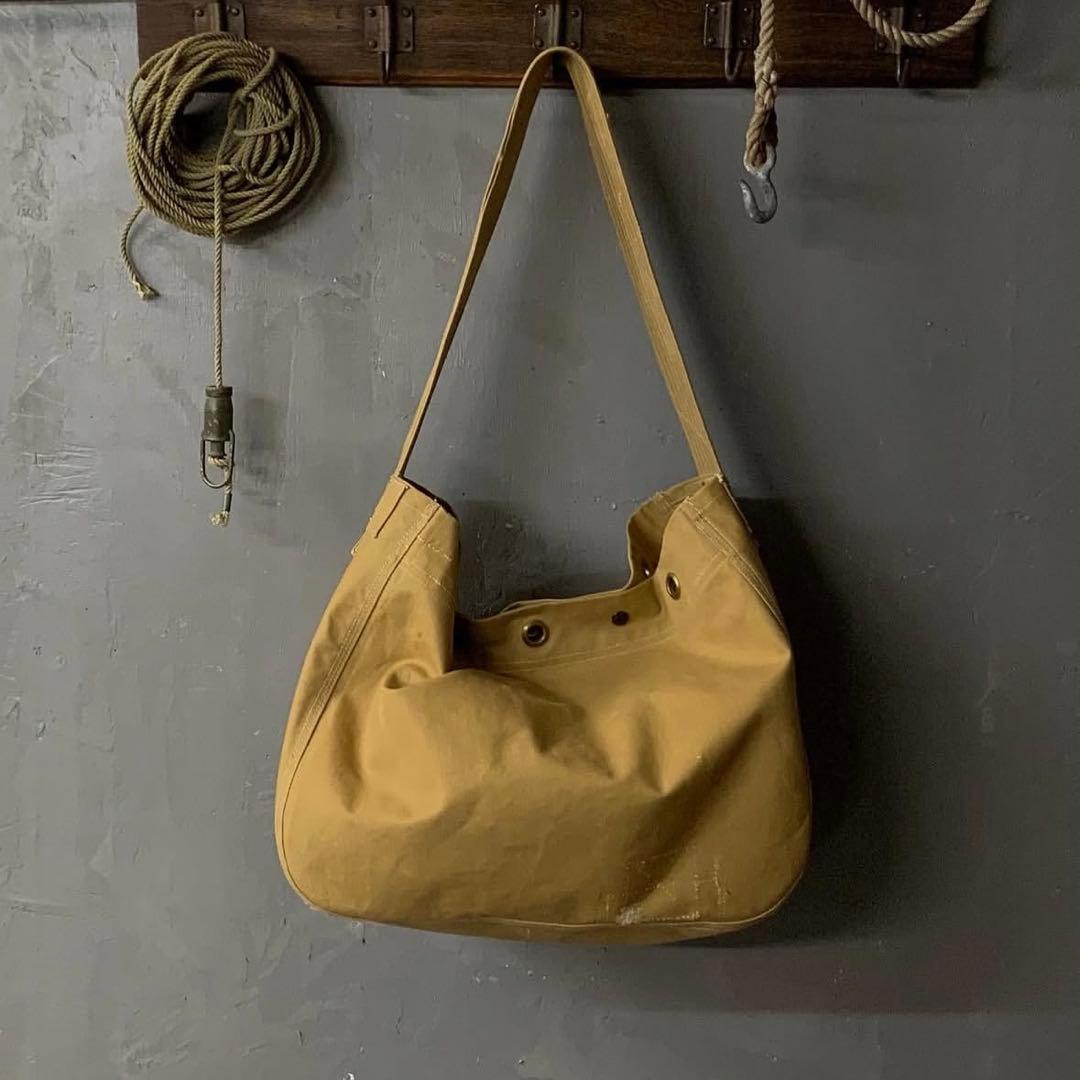 ohal / 90s ダッフルニュースペーパーバック コットンキャンバス　秋冬