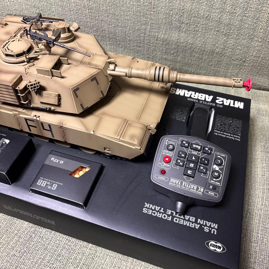 東京マルイ RCバトルタンク M1A2 ABRAMS1/24 イラク戦仕様 - メルカリ