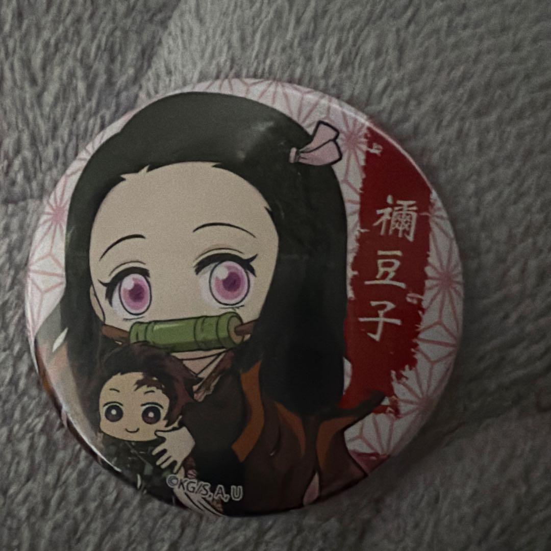 鬼滅の刃 竈門禰豆子 缶バッジ - メルカリ