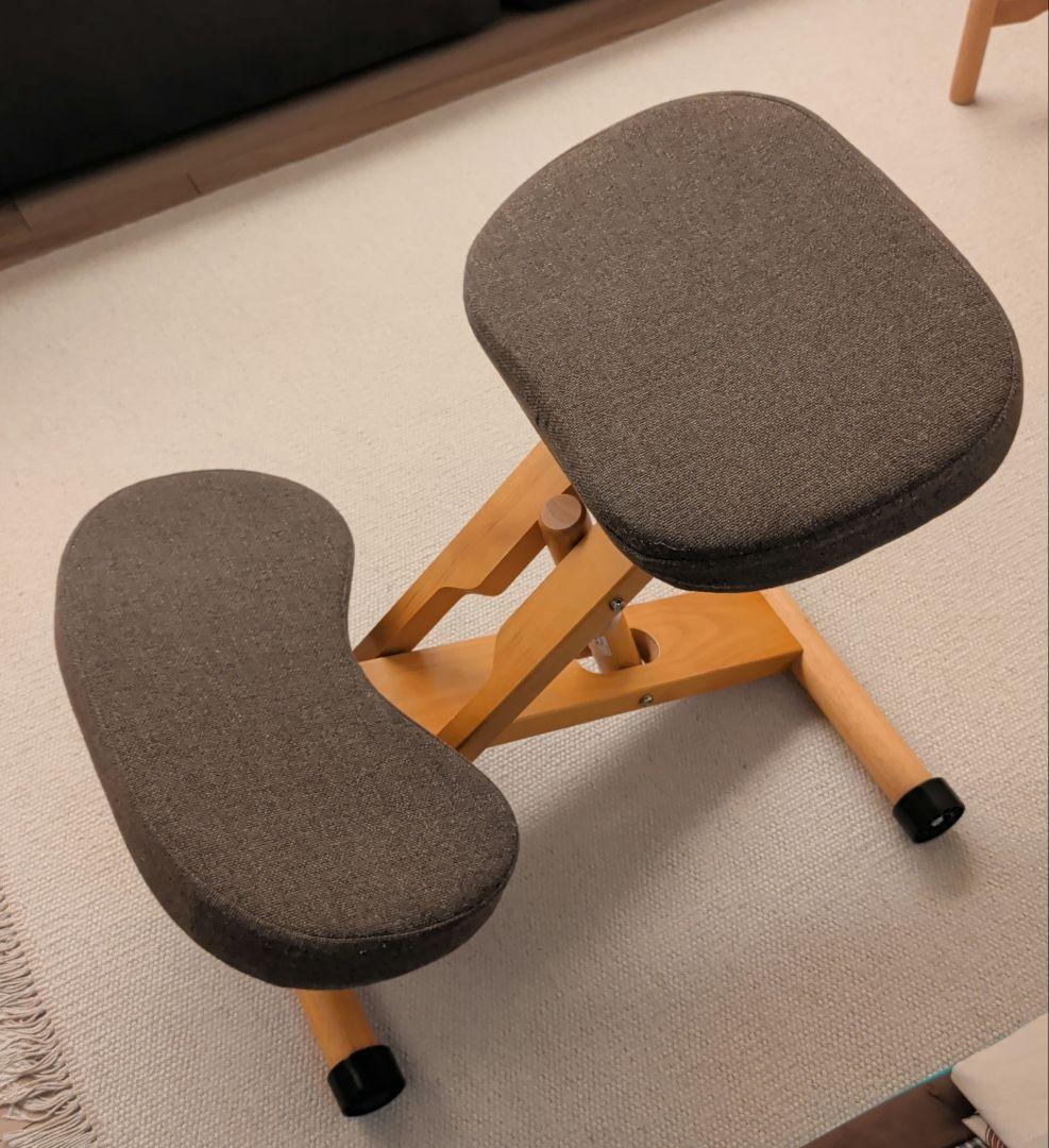宮武製作所 プロポーションチェア バランスチ ェア ブラウン - メルカリ