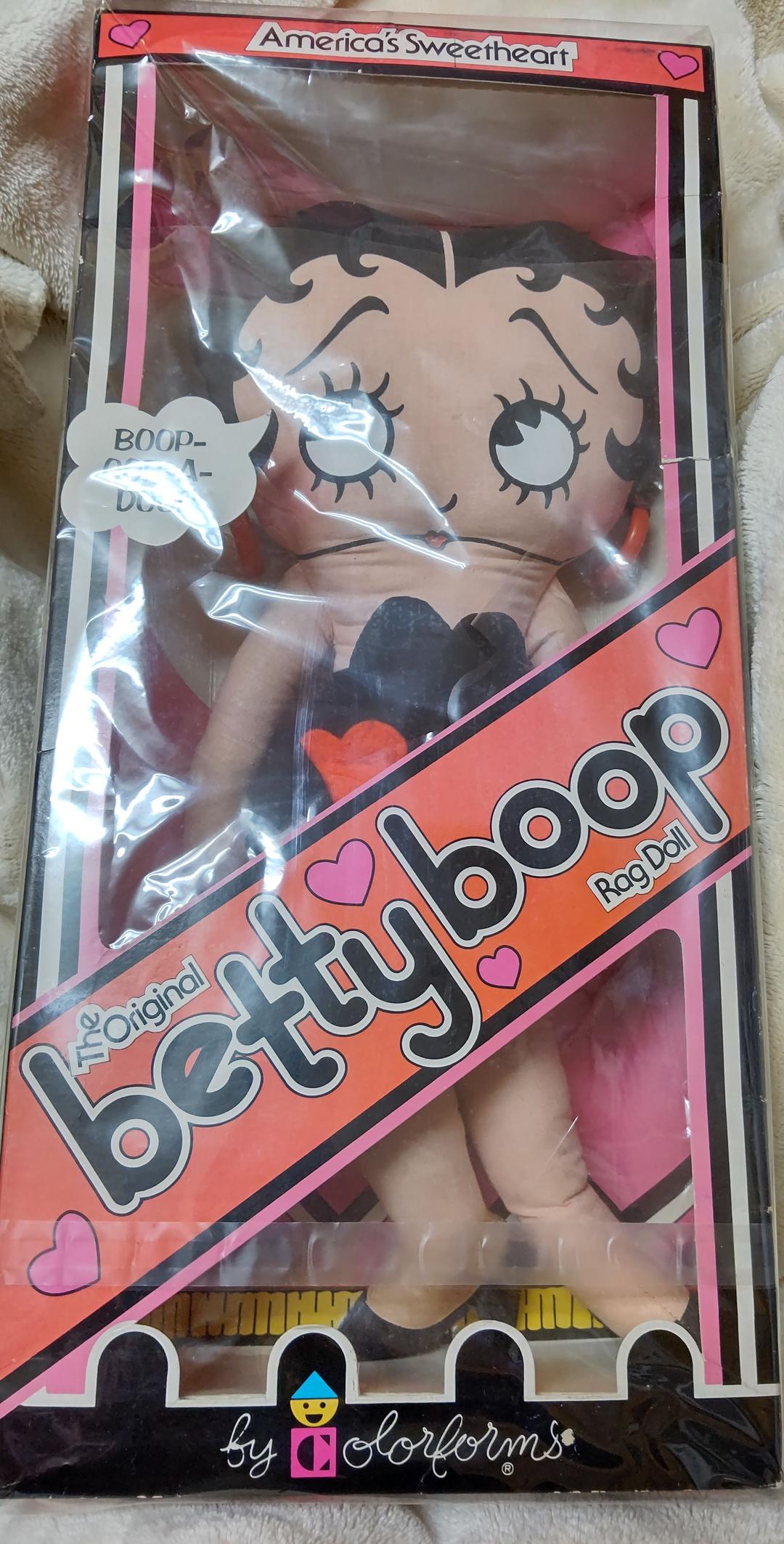 Betty boop　当時物稀少ぬいぐるみ