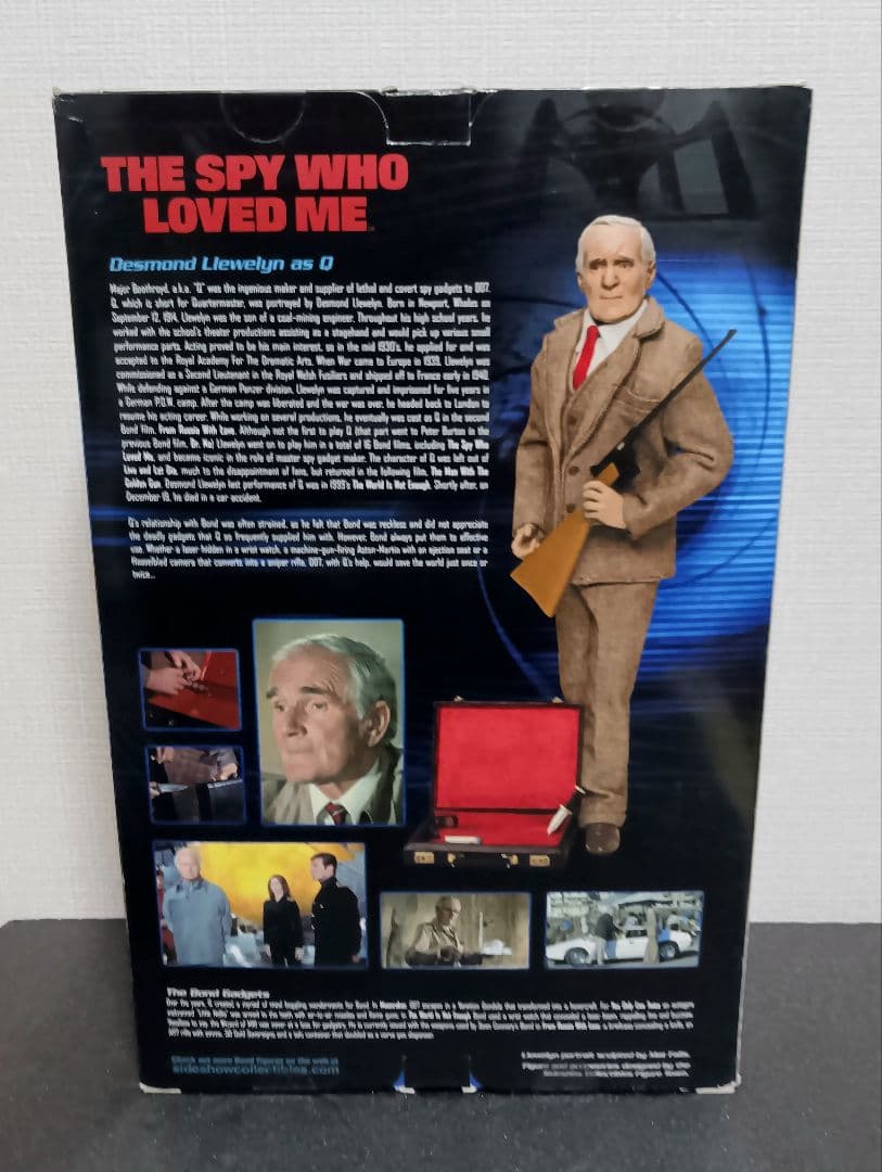 サイドショウ 007 私を愛したスパイ/Q デスモンド・リュウェリン フィギュア