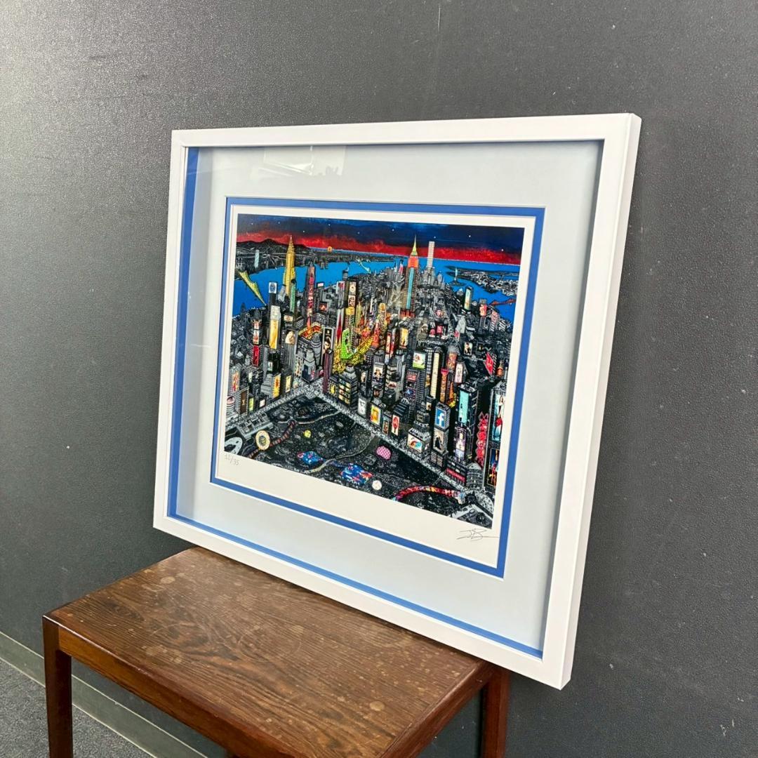 美品 ヨハン・ペラトーネル「ラグジュアリー・ニューヨーク」ジクレー