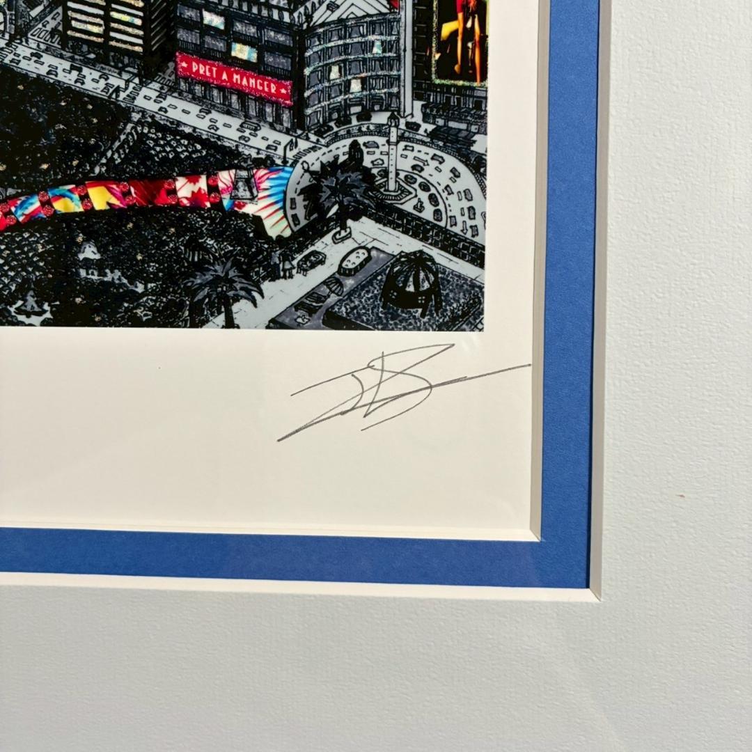 美品 ヨハン・ペラトーネル「ラグジュアリー・ニューヨーク」ジクレー