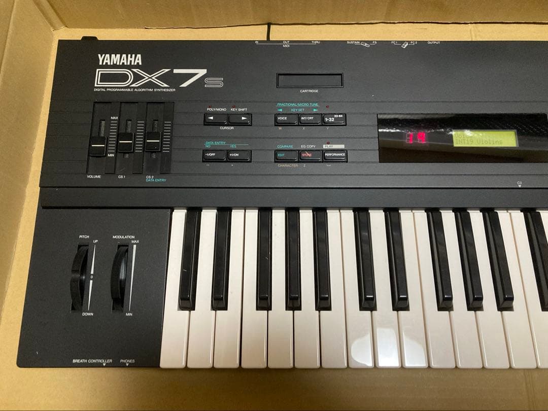 YAMAHA DX7s シンセサイザー キーボード ヤマハ 0802① - メルカリ