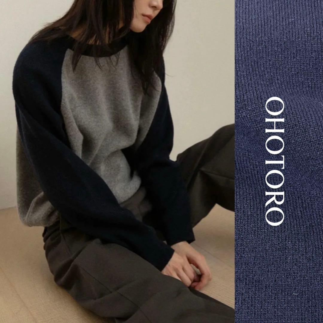 完売品 ✨OHOTORO オオトロ　Scheme Raglan knitラグラン