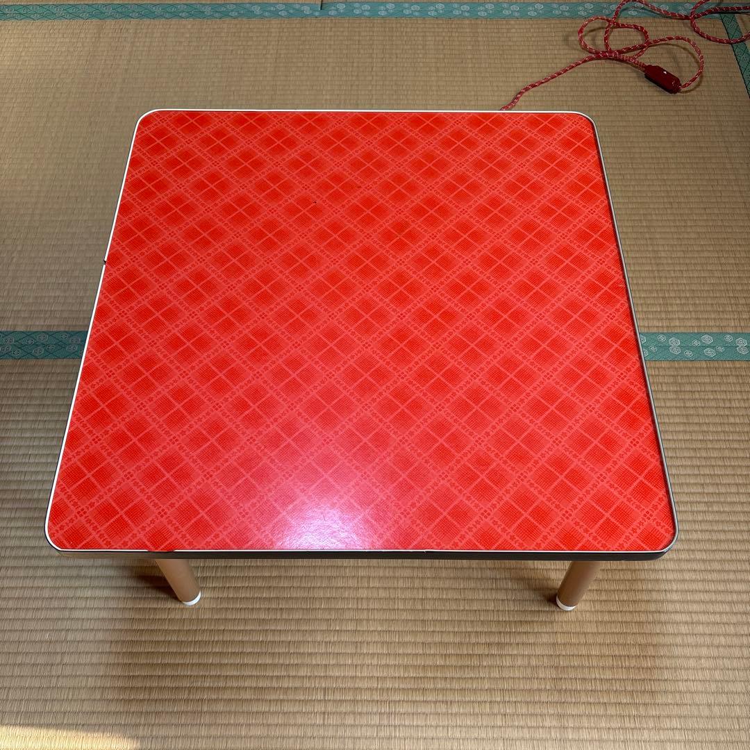 昭和レトロ 卓付き 赤外線やぐらこたつ - メルカリ