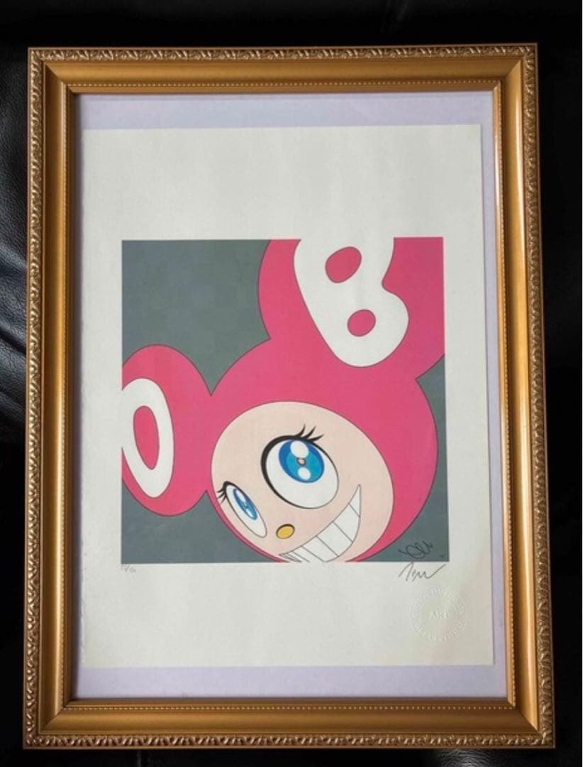 村上隆　リトグラフ　and then red dob