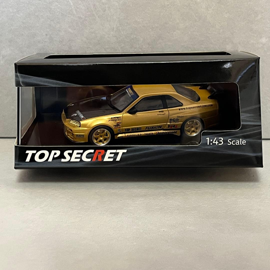 オートサロン限定2026 1/43 TOP SECRET R34 GT-R