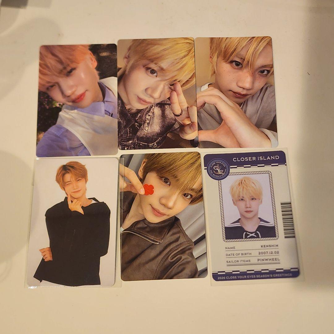 CLOSE YOUR EYES ソウル FC特典 トレカ 6枚 ケンシン - メルカリ