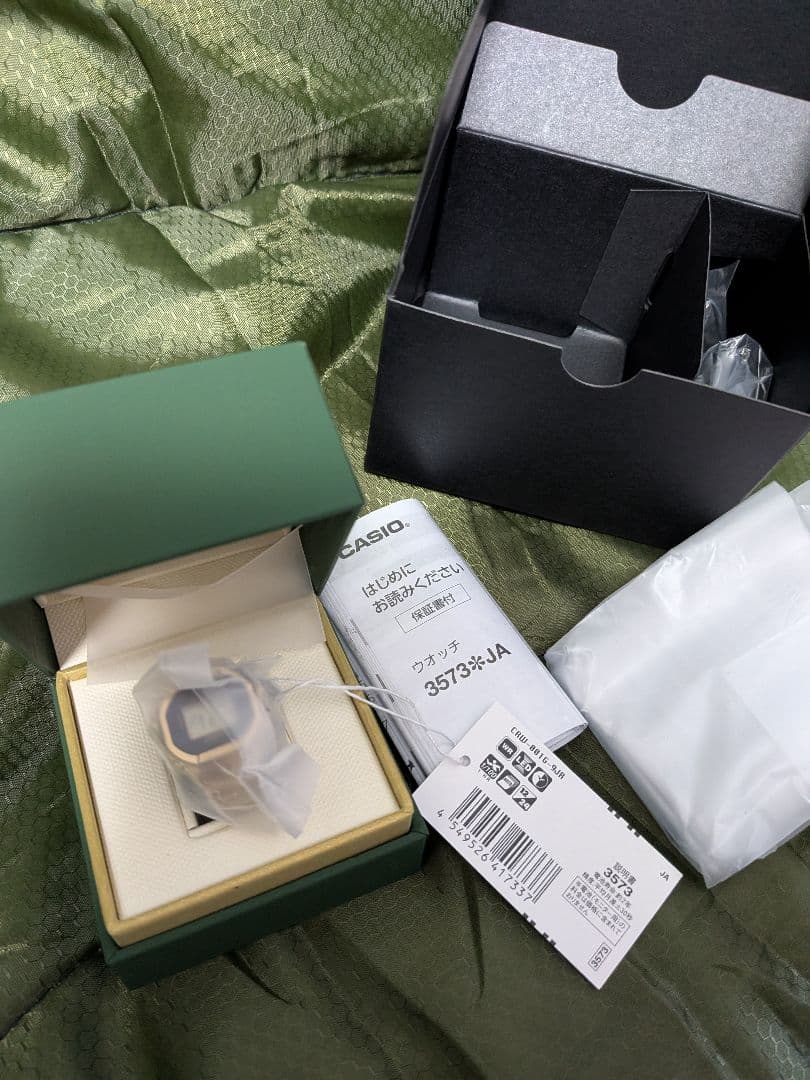 新品✨️CRW-001G-9JR ゴールド リングウォッチ カシオ CRW-001G-9JR | CASIO