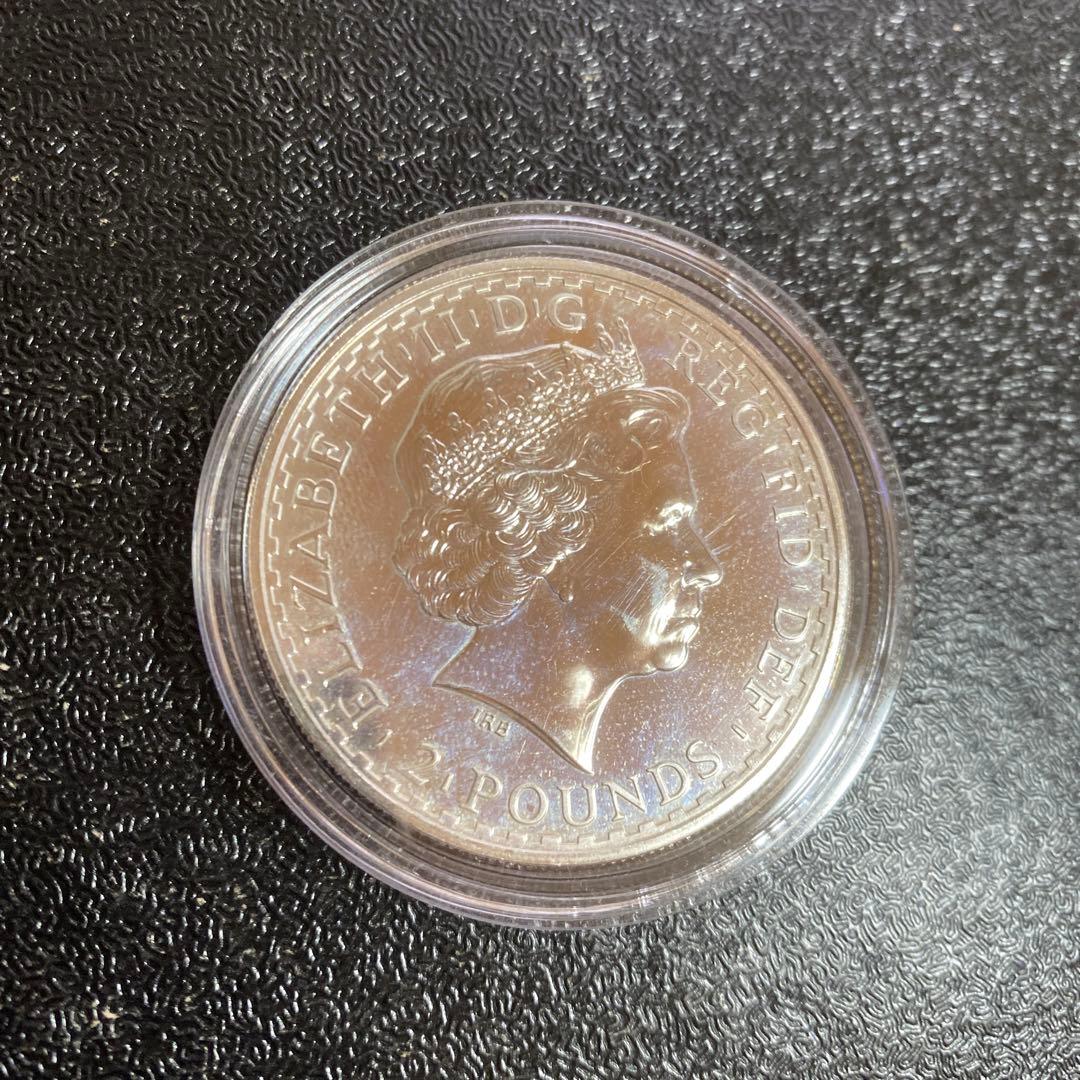 イギリス 銀貨 シルバー ウナ ライオン ブリタニア 銀貨 イギリス 2007