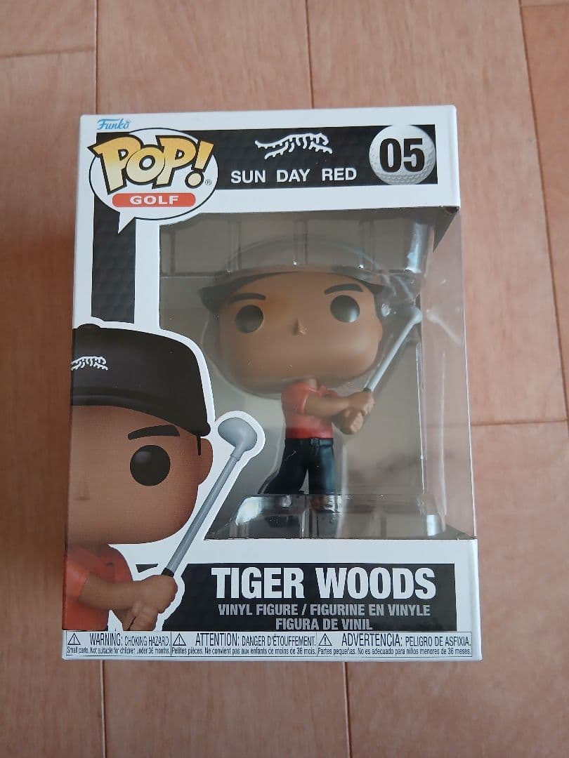 未開封 Funko Pop ファンコ タイガーウッズ TIGER WOODS - メルカリ