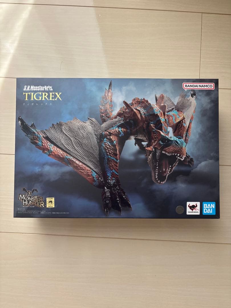 ティガレックス フィギュア S.Hモンスターアーツ イーカプコン |S.H.MonsterArts ティガレックス: フィギュア CAPCOM