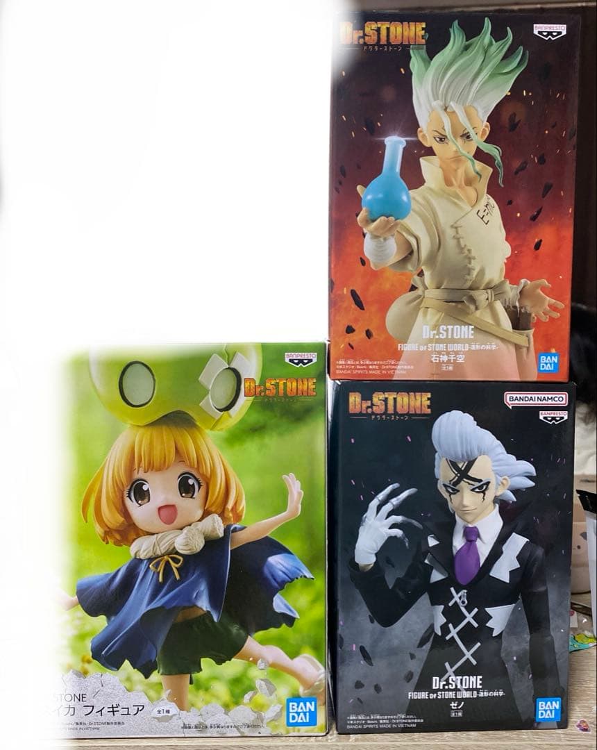 Dr.STONE ドクターストーン 造形の科学　フィギュア　スイカ　ゼノ　千空