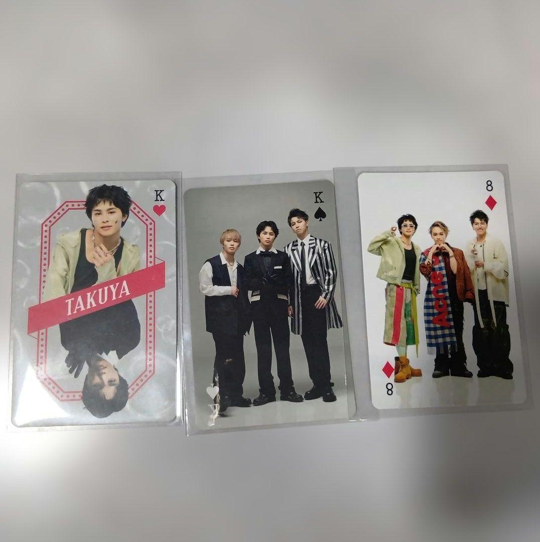 超特急 AwaAwa タクヤ タカシ マサヒロ トランプ風トレカ まとめ売り