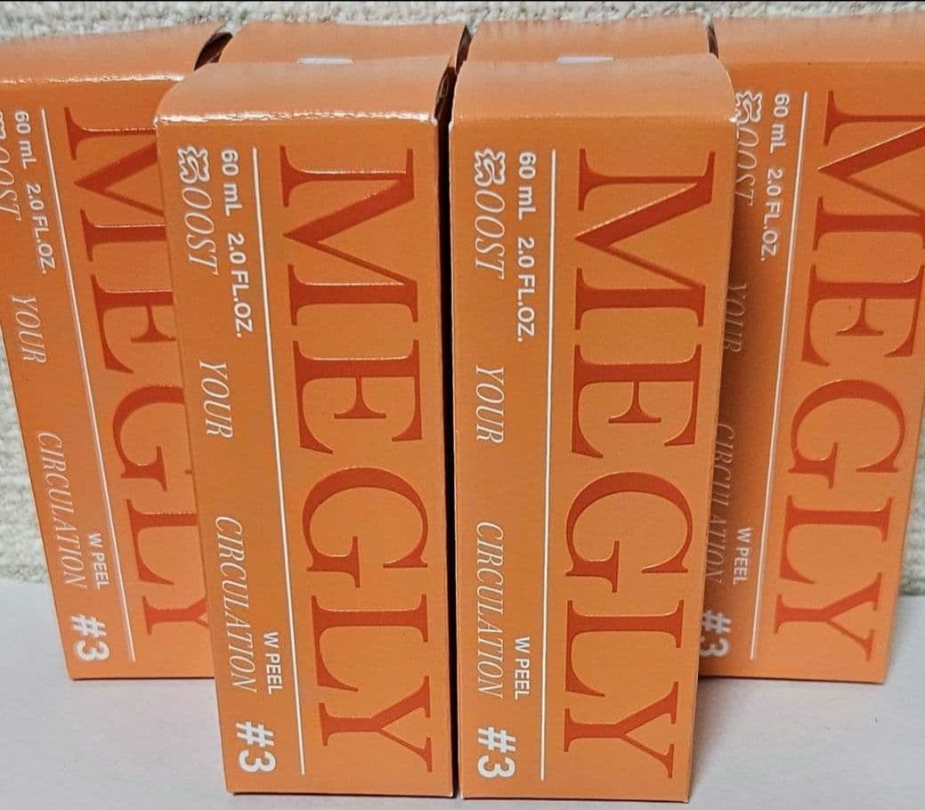 MEGLY 化粧水 #3 タブルピール ６本