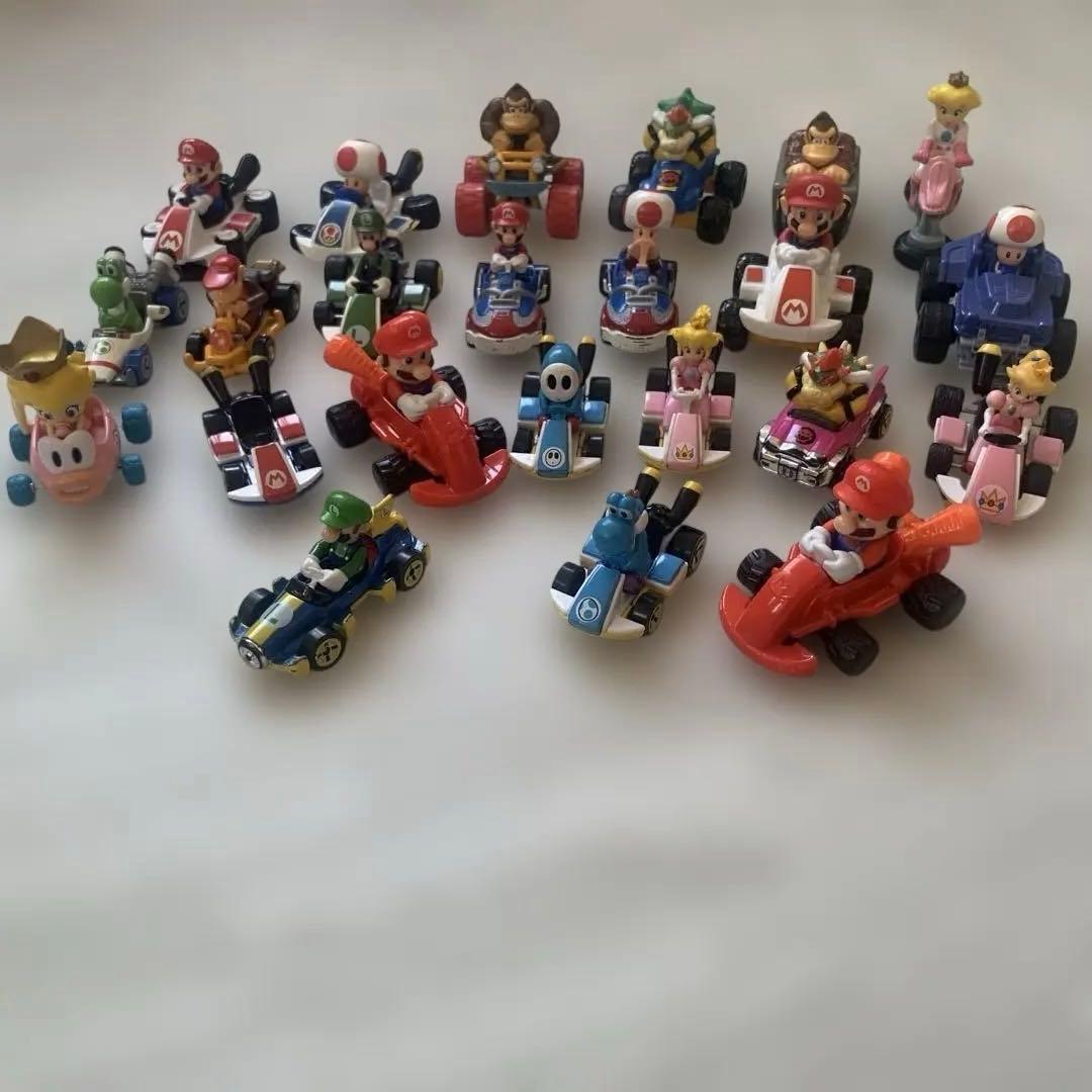 マリオ　ミニカーセット　マリオカート　39台セット