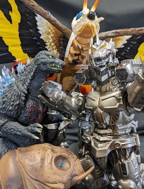 ゴジラ×モスラ×メカゴジラ 東京SOS（バンダイ）ソフビフィギュア６体セット