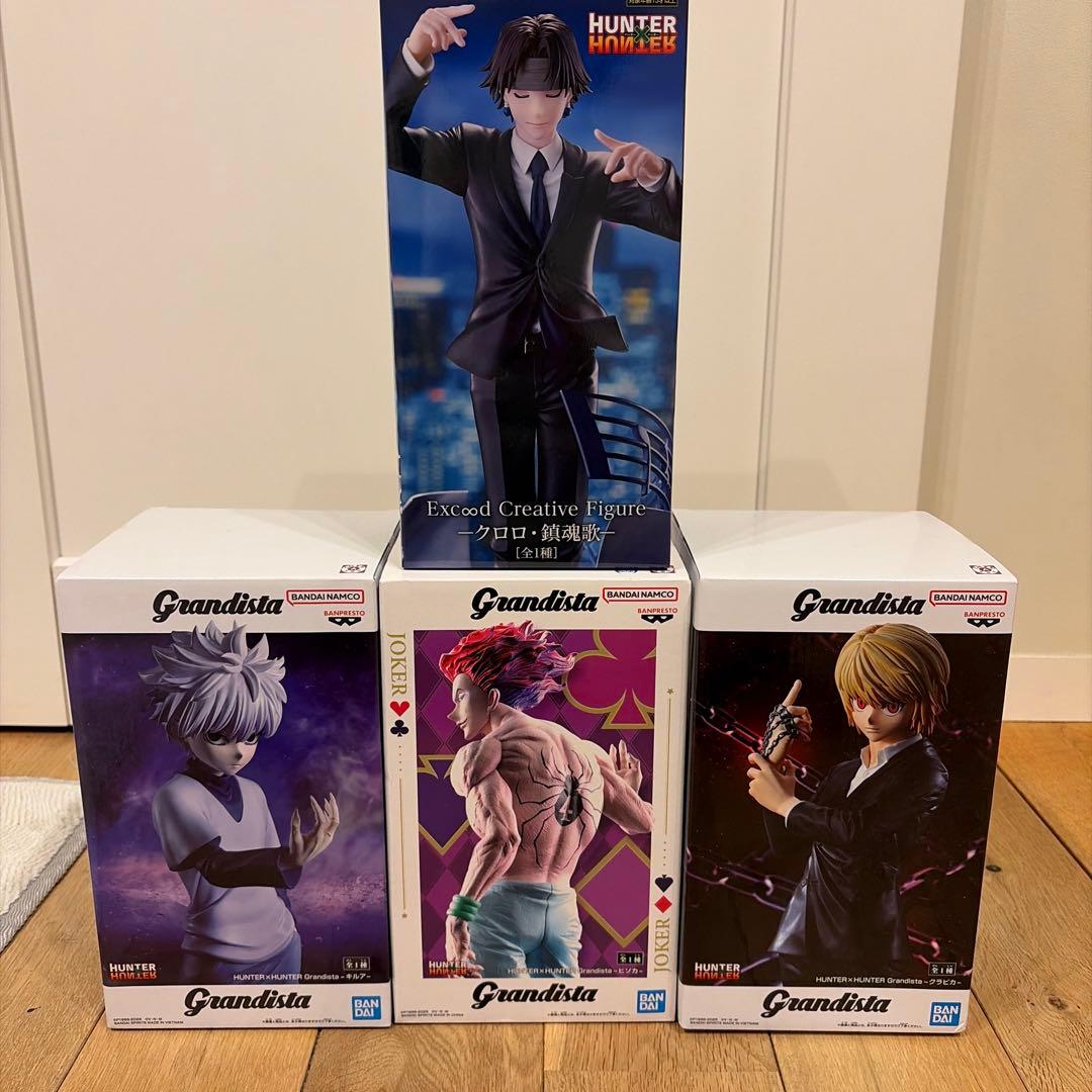 HUNTER×HUNTER プライズフィギュア　4点セット