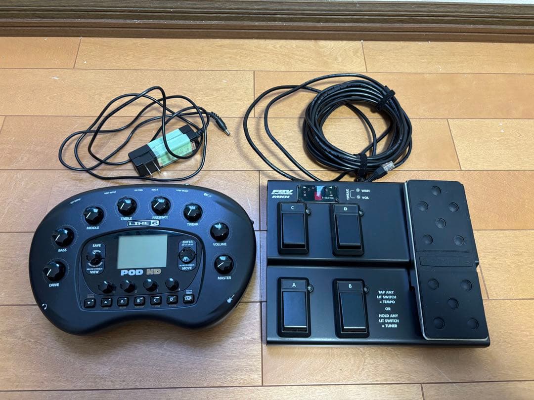 【ジャンク扱い】Line 6 POD HD とFBV Express MkⅡ