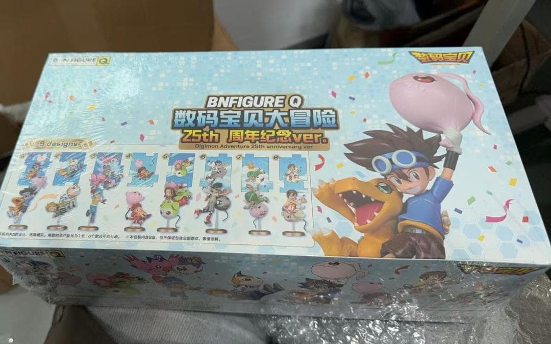 8個入り デジモンアドベンチャー　25周年記念 フィギュア 海外限定