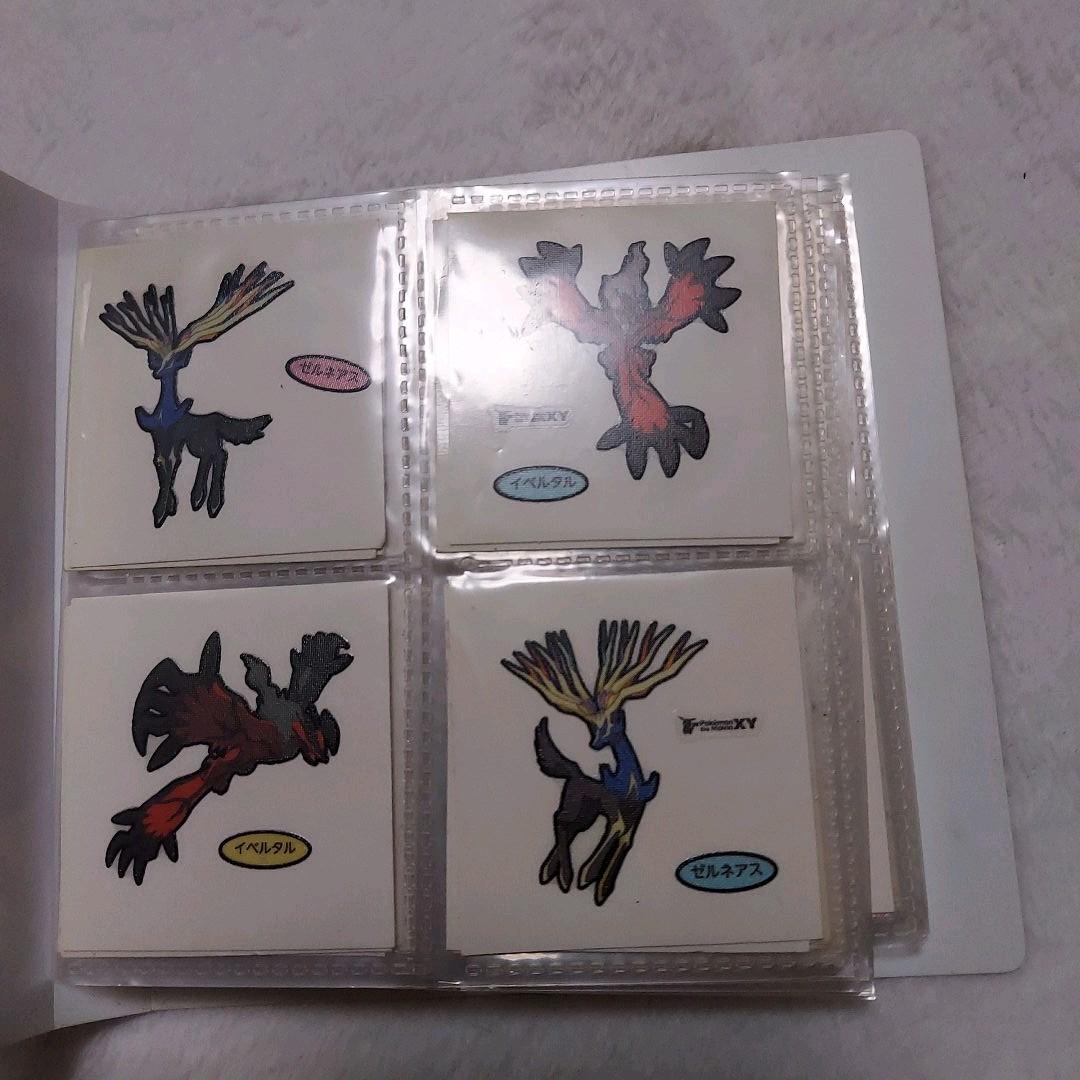 レア ポケモンパン デコキャラシール ＆シールファイルセット