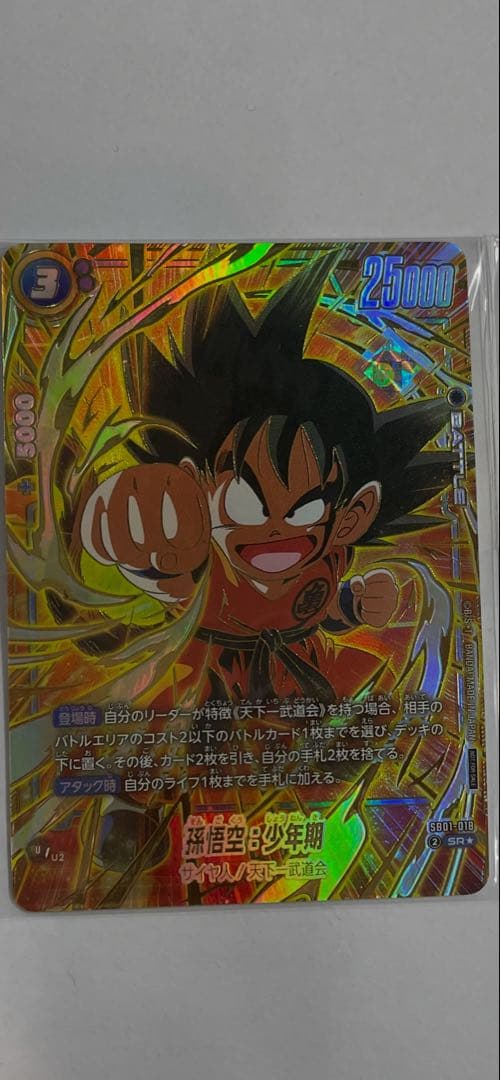 孫悟空　少年期　パラレル　優勝プロモ　アルバト