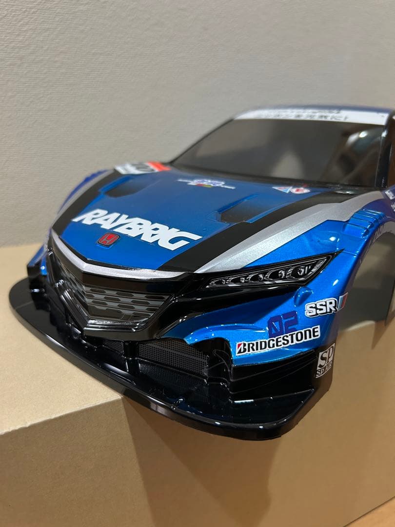 タミヤ　RAYBRIG NSX CONCEPT-GT RCカー 1/10用ボディ