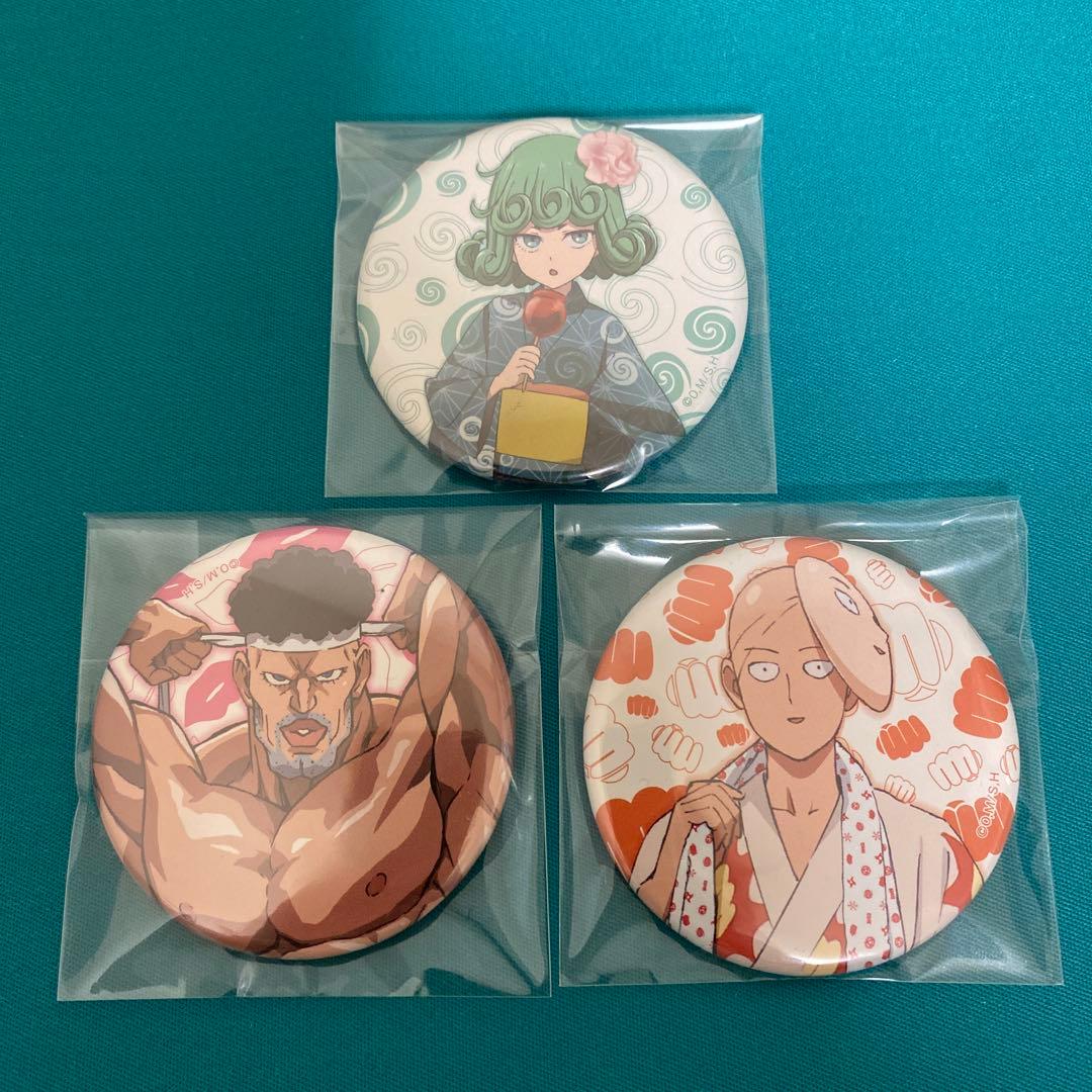 ワンパンマン サイタマ 地獄のフブキ ぷりぷりプリズナー 缶バッジ