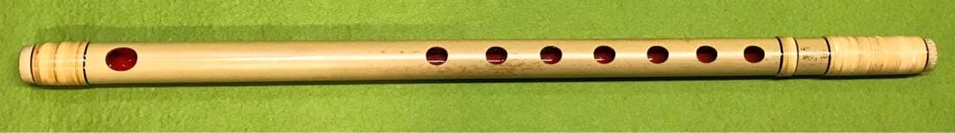 横笛310篠笛/7本調子/獅子田(竹渓)/7穴/美品