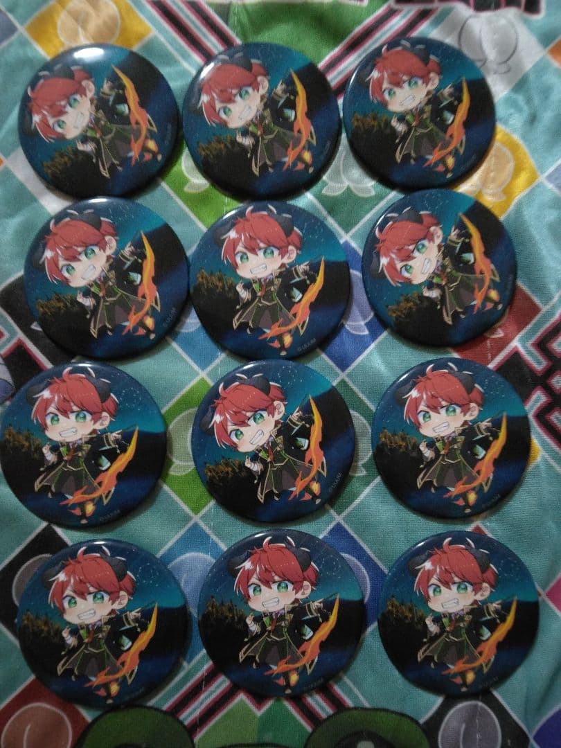 じゃぱぱさん　魔法学園　缶バッチ　90個