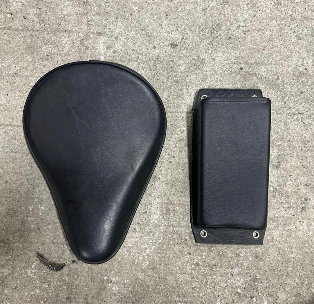 ハーレー ソロシート　ピリオンパッド　USA