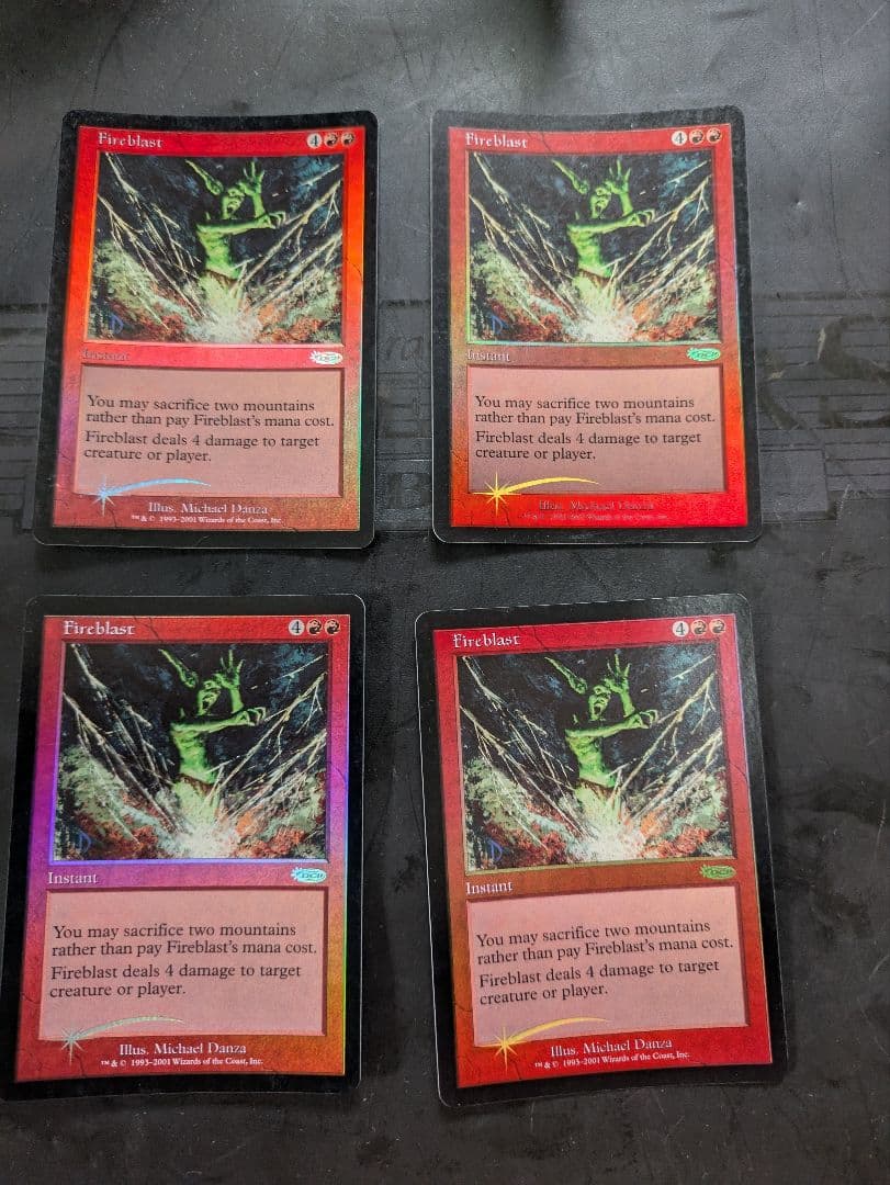 MTG 火炎破 Foil ４枚セット 英語 DCI