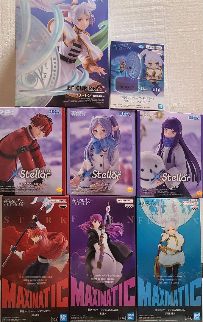 葬送のフリーレン プライズフィギュア まとめ売り 7体セット