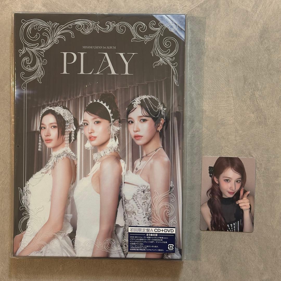 MISAMO “PLAY” 初回限定盤A 特典トレカ付（サナ） - メルカリ