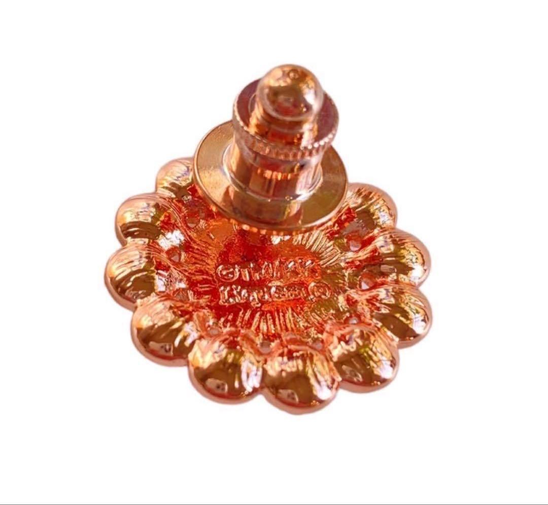 カイカイキキ 村上隆 フラワーピンズ ピンクxホワイト ピンバッジ