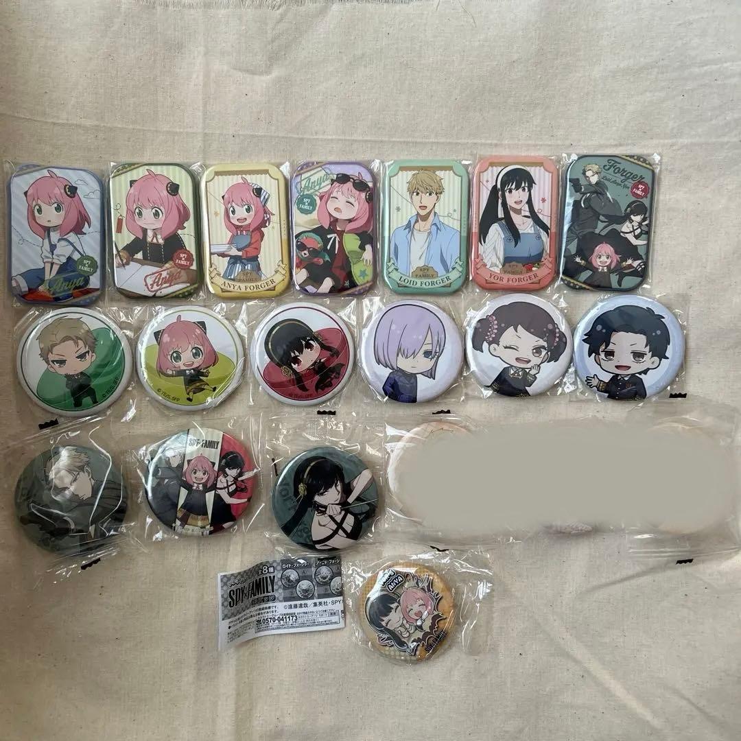 スパイファミリー SPY×FAMILY 缶バッジ 20点セット - メルカリ