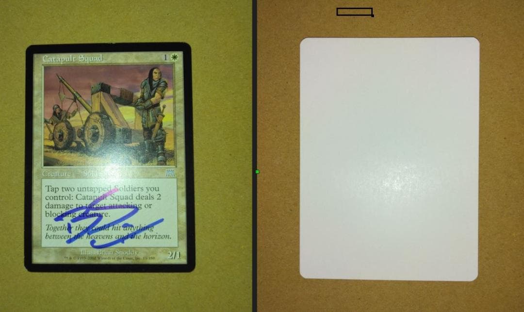 アーティストプルーフ サインド カタパルト兵団 Catapult Squad