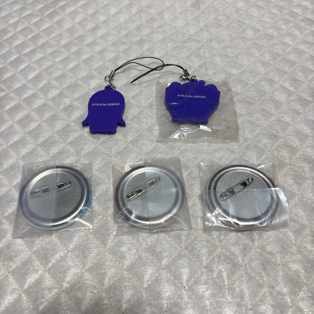 Re:ゼロから始める異世界生活 缶バッジ・ストラップセット - メルカリ