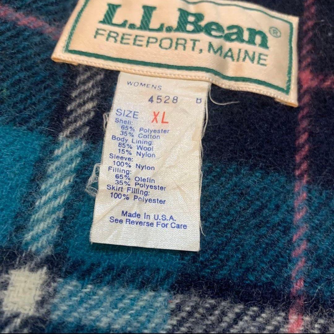 レアカラー USA製 80s L.L.Bean ストームコート エルエル ビーン