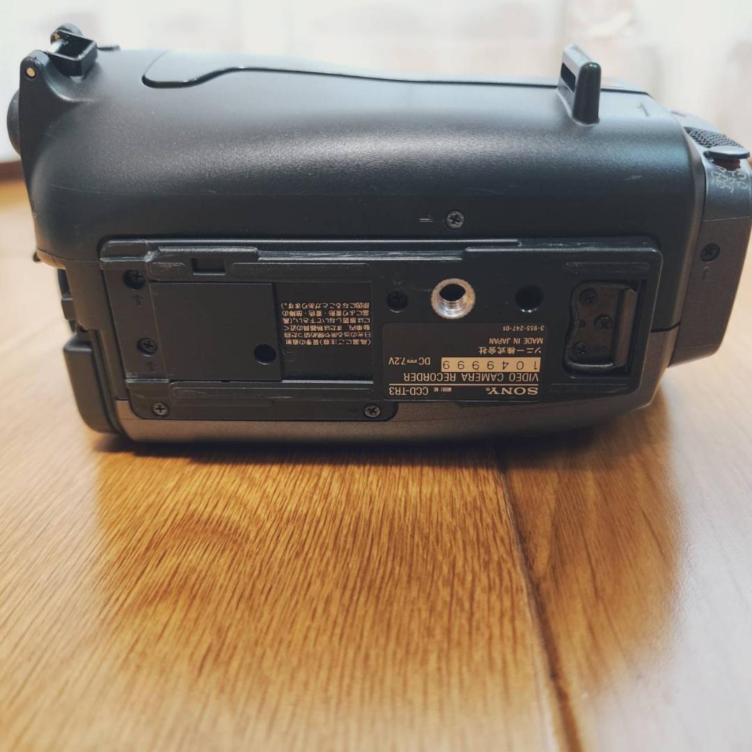 動作確認済】SONY 高画質 8ミリ Hi8 ビデオカメラ CCD-TR3 - メルカリ