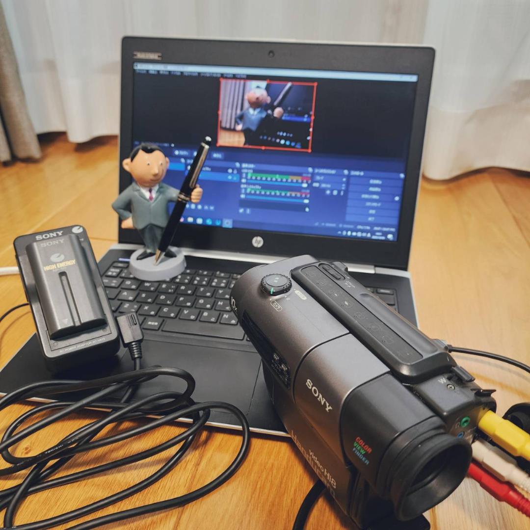 動作確認済】SONY 高画質 8ミリ Hi8 ビデオカメラ CCD-TR3 - メルカリ