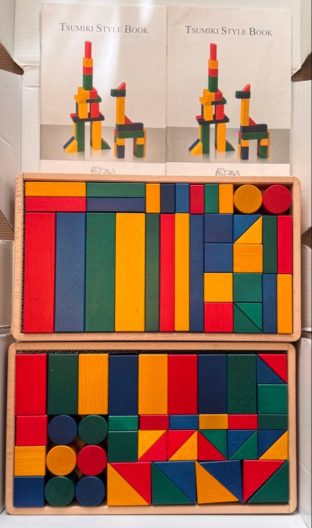 伸芽会 教材つみき STYLE BOOK付 箱あり欠品なし 知育玩具 小学校受験 2026年最新】伸芽会の教材つみきの人気アイテム - メルカリ