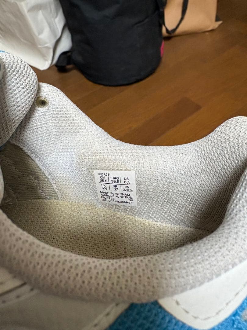 ASICSGELNYCSHIGENPack 2.0 25.0cm ホワイト/ブル