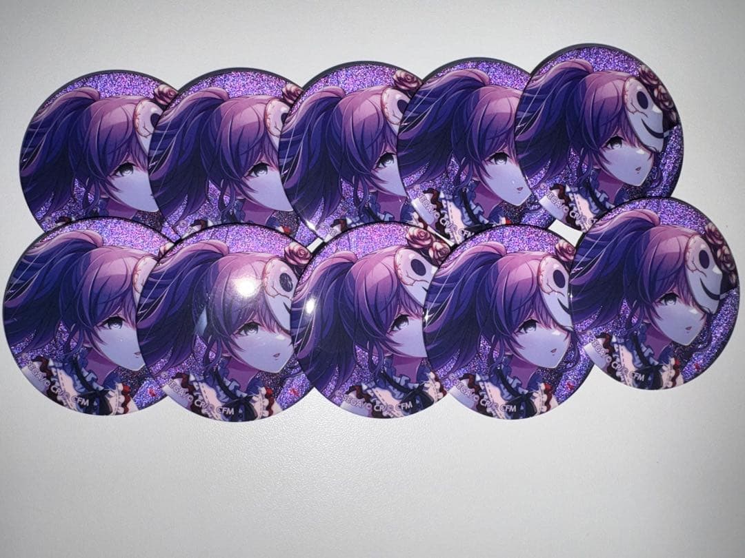 プロセカ グリッター缶バッジ グリ缶 vol.2A 再販分 朝比奈まふゆ