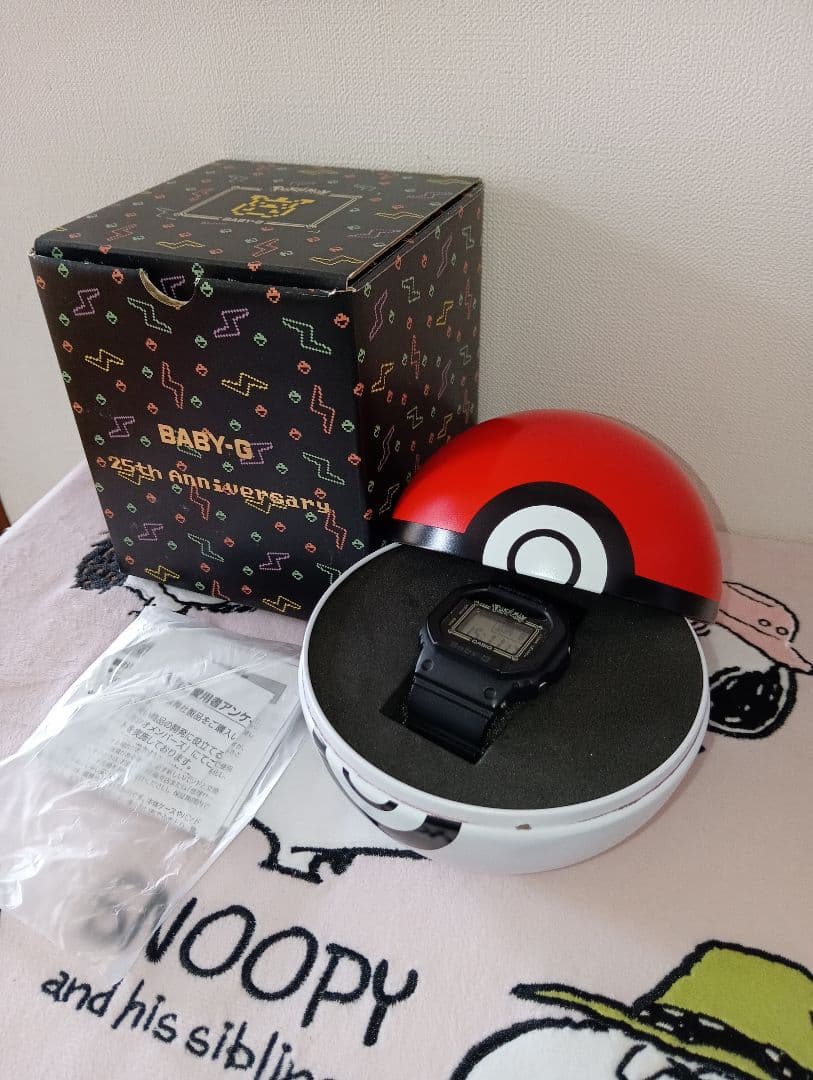 BABY-G ポケモンコラボモデル ブラック
