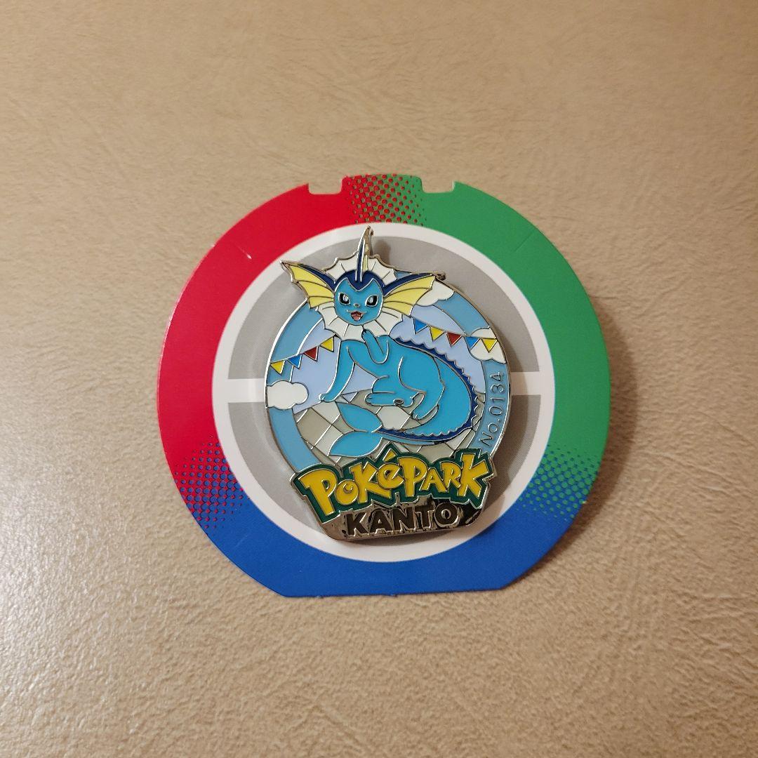 シャワーズ　ピンズ　ポケパーク