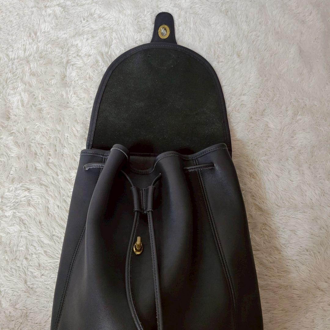 オールドコーチ リュック 巾着 肩掛け 希少 レア ターンロック